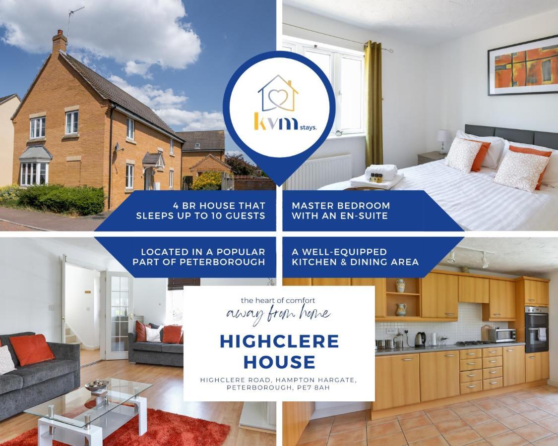 Kvm - Highclere House For Large Groups With Parking By Kvm Stays Hampton Eksteriør bilde